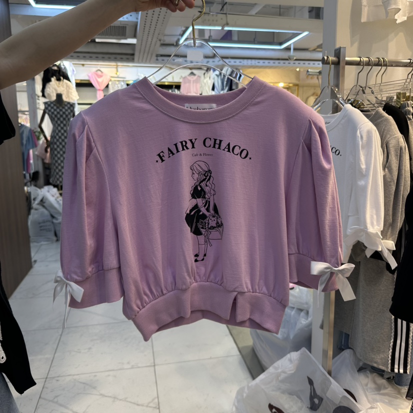 BLUE BANANA東大門實拍女裝新品推薦25春夏時尚人氣職業T恤BLUE BANANAT恤圖色2