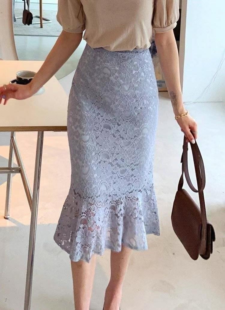 OLIVIA韓國㊣直郵東大門代購女裝新款25春夏推薦半身裙中短裙OLIVIA半身裙/中短裙圖色3