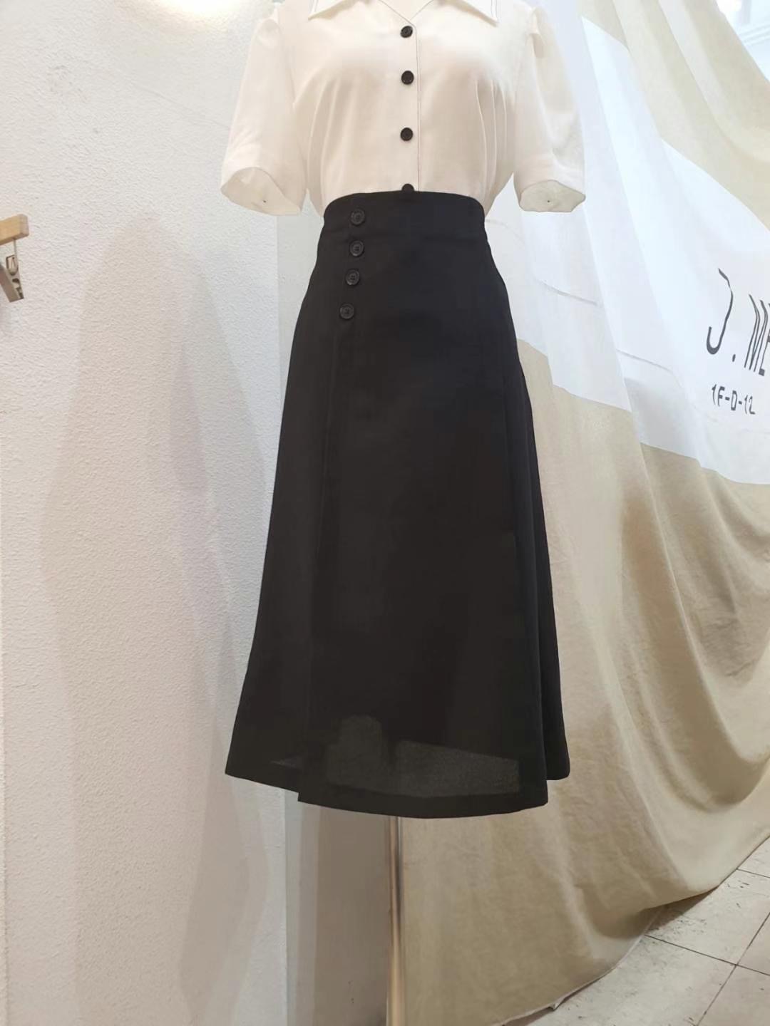 OLIVIA韓國㊣直郵東大門代購女裝新品時尚休閑25春夏熱賣長裙OLIVIA長裙圖色3
