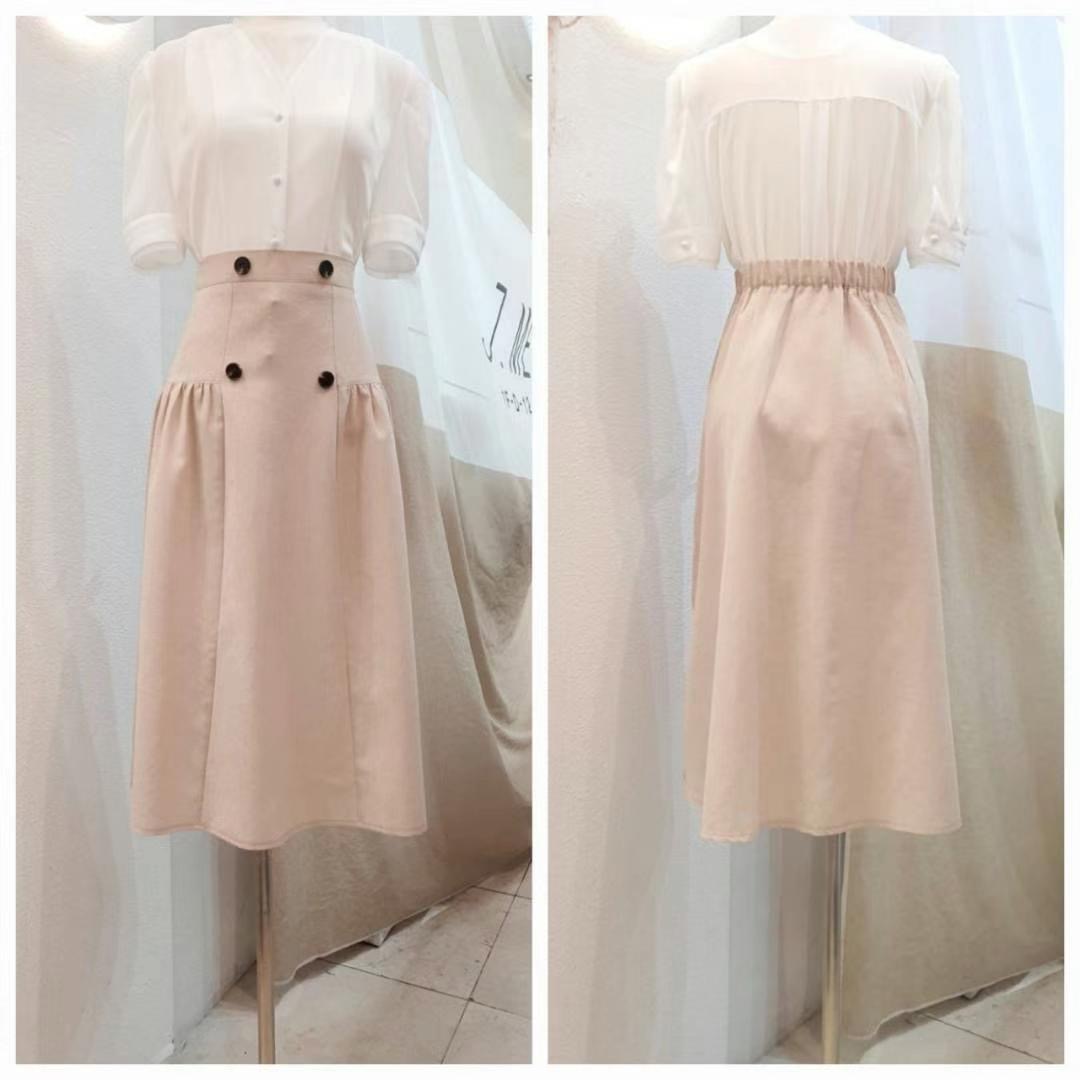 OLIVIA韓國直郵㊣女裝新品25春夏休閑時尚人氣推薦熱賣長裙OLIVIA長裙