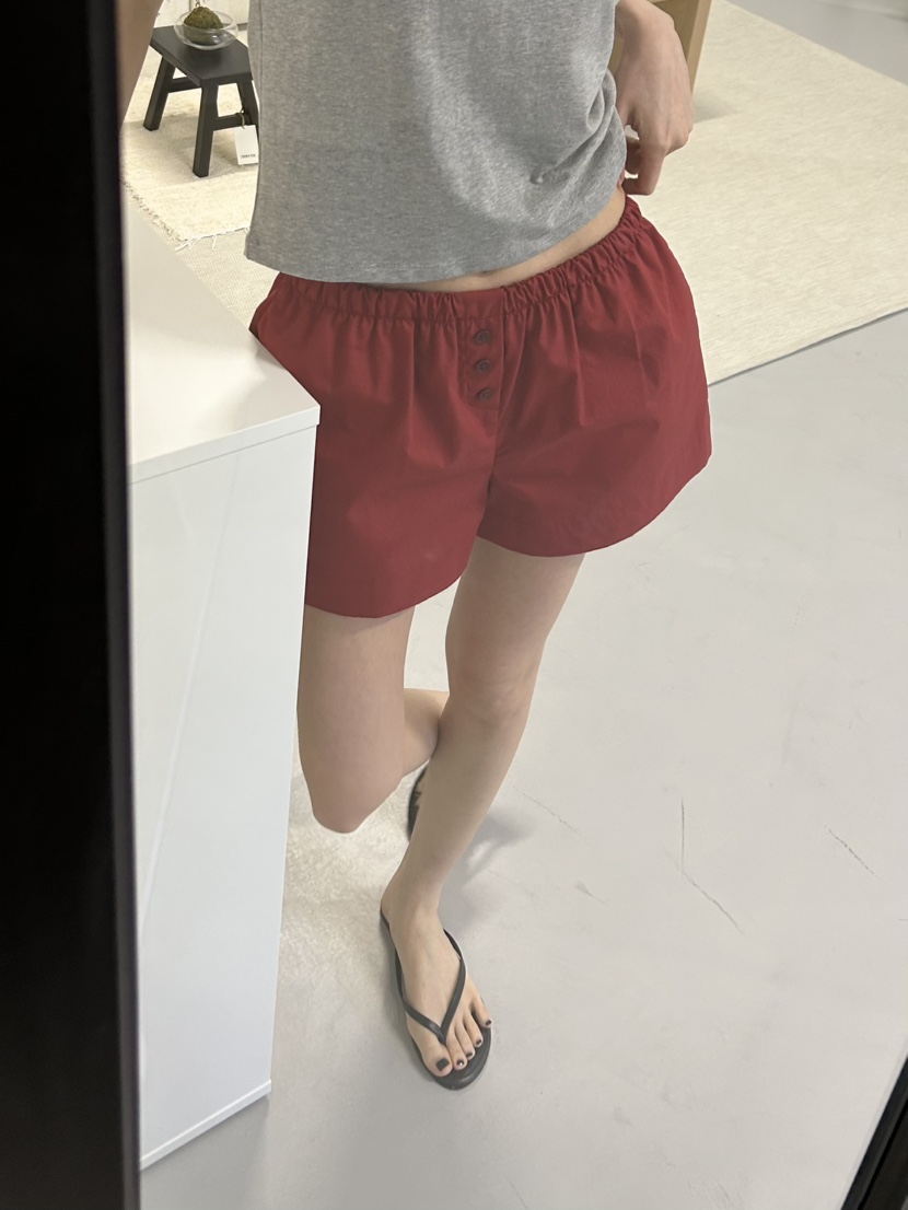 ME MO韓國㊣直郵東大門代購女裝新品休閑25春夏時尚人氣短褲ME MO短褲