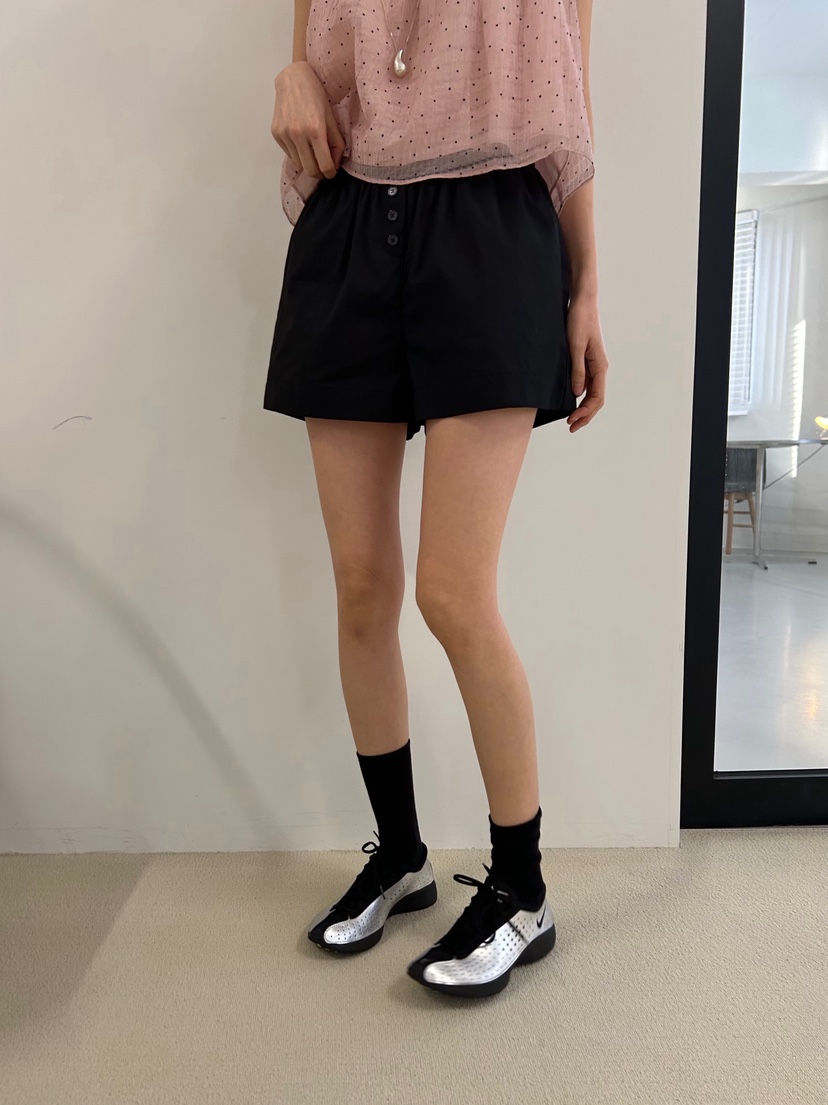 ME MO韓國㊣直郵東大門代購女裝新品休閑25春夏時尚人氣短褲ME MO短褲圖色2