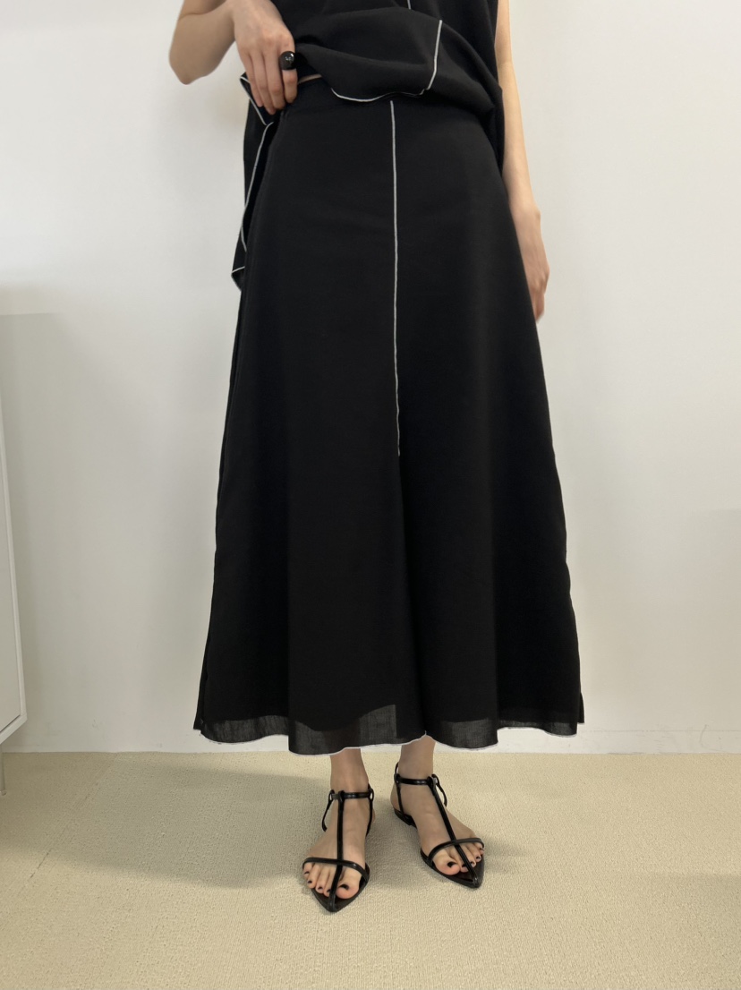 ME MO韓國㊣直郵東大門代購女裝新品熱賣人氣推薦25春夏長裙ME MO長裙圖色2