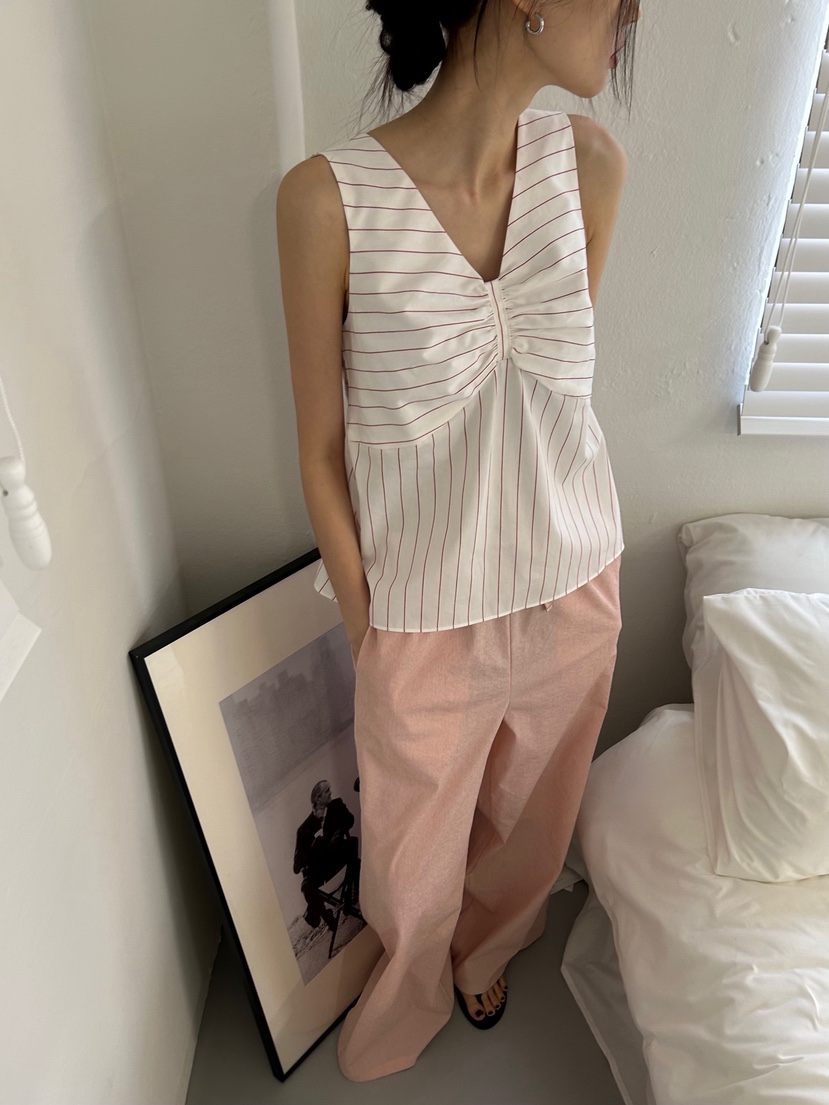 ME MO韓國㊣直郵東大門代購女裝新品時尚休閑25春夏吊帶背心ME MO吊帶/背心