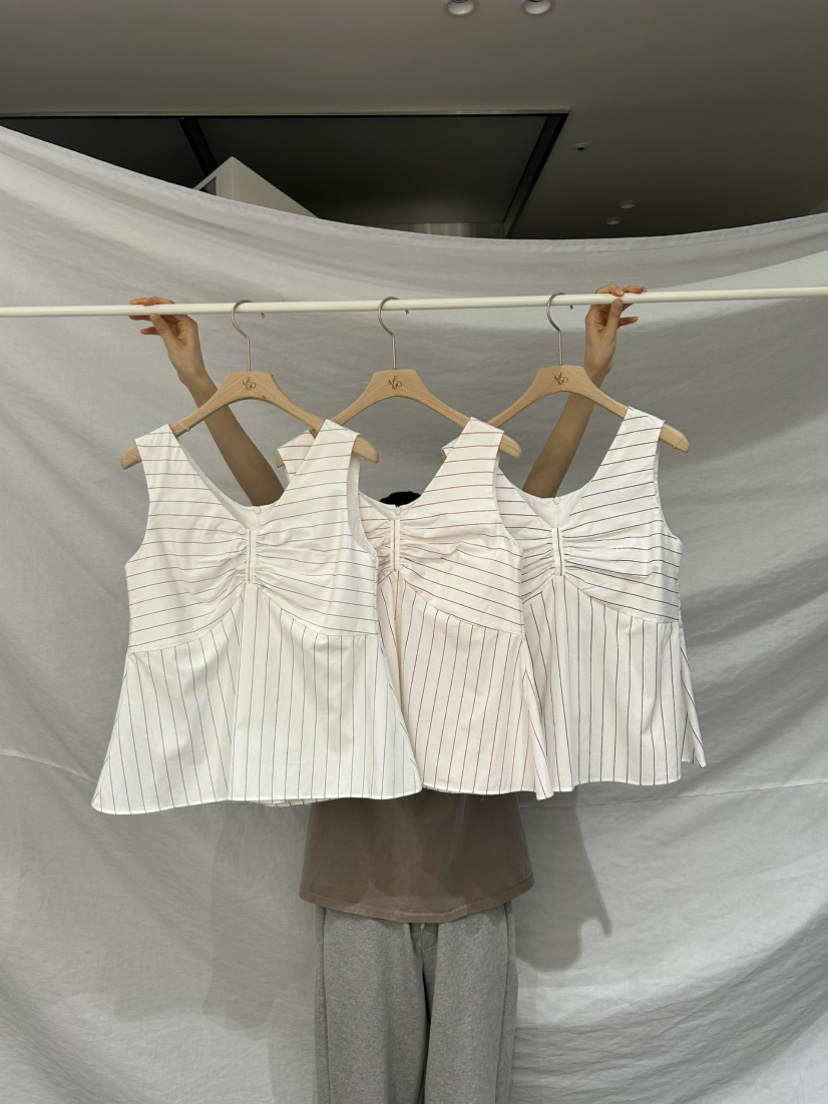 ME MO韓國㊣直郵東大門代購女裝新品時尚休閑25春夏吊帶背心ME MO吊帶/背心