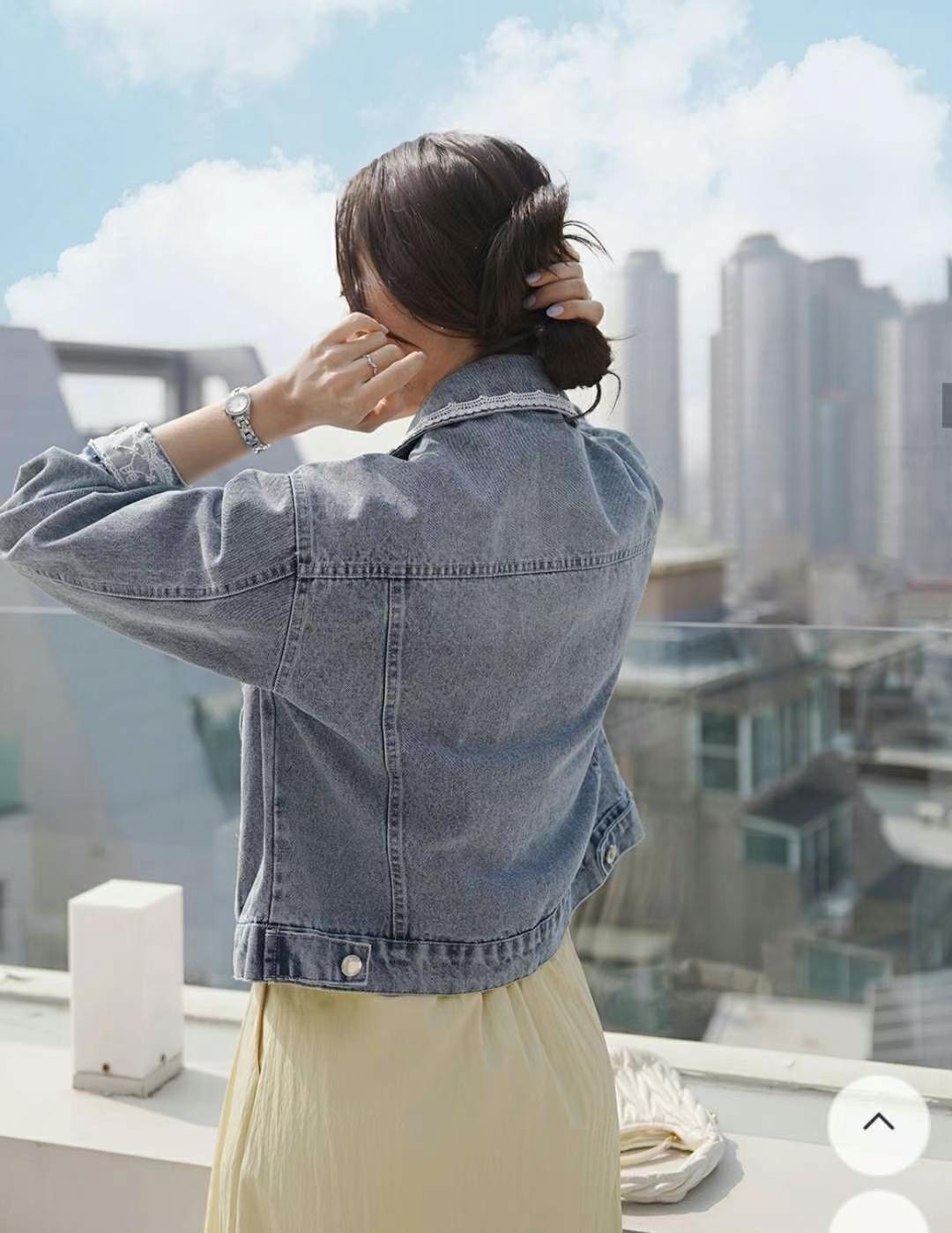 MINK DESIGN直郵韓國代購㊣女裝新品休閑時尚25春夏推薦夾克MINK DESIGN夾克