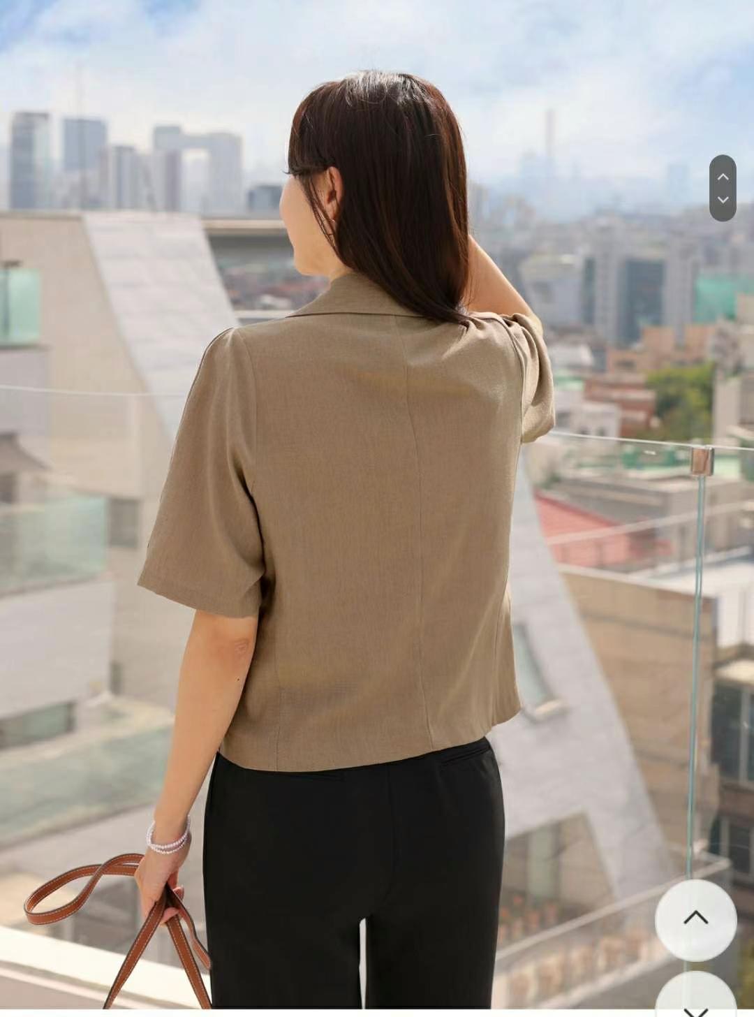 MINK DESIGN韓國直郵㊣東大門實拍女裝新款時尚人氣推薦夾克MINK DESIGN夾克