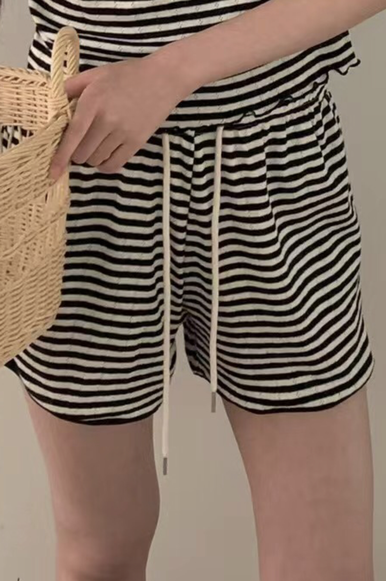 OBE直郵韓國代購㊣女裝新款推薦人氣25春夏休閑熱賣時尚短褲OBE短褲圖色3