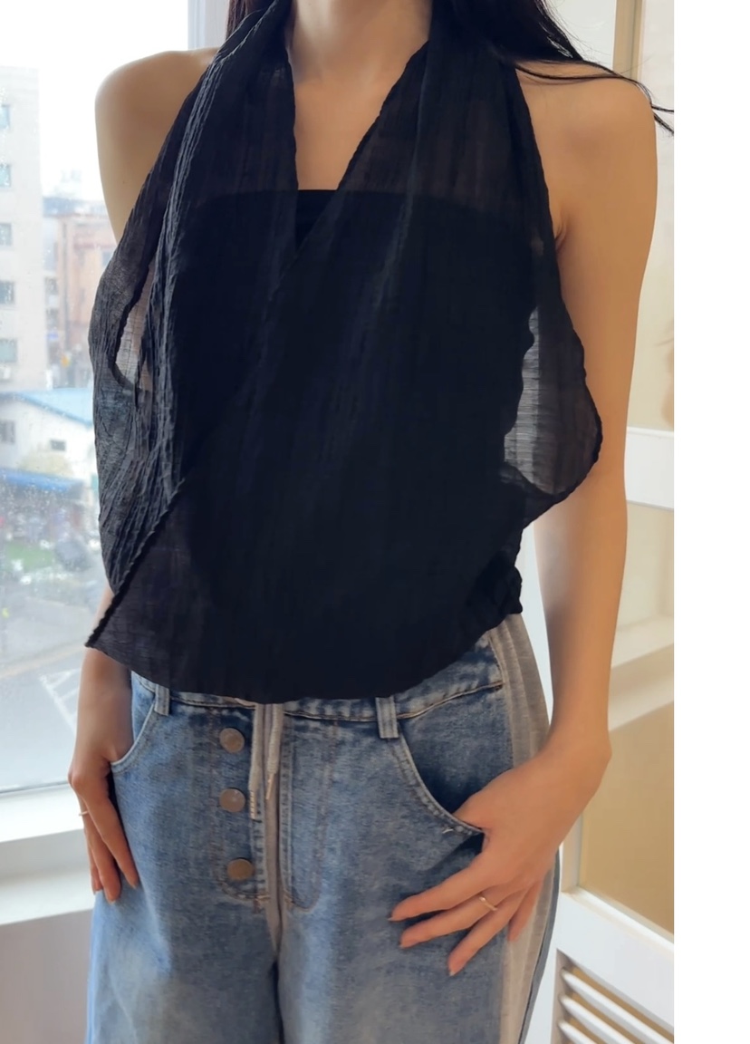 CLASSY-O韓國直郵㊣女裝新品人氣25春夏推薦熱賣休閑吊帶背心CLASSY-O吊帶/背心圖色2