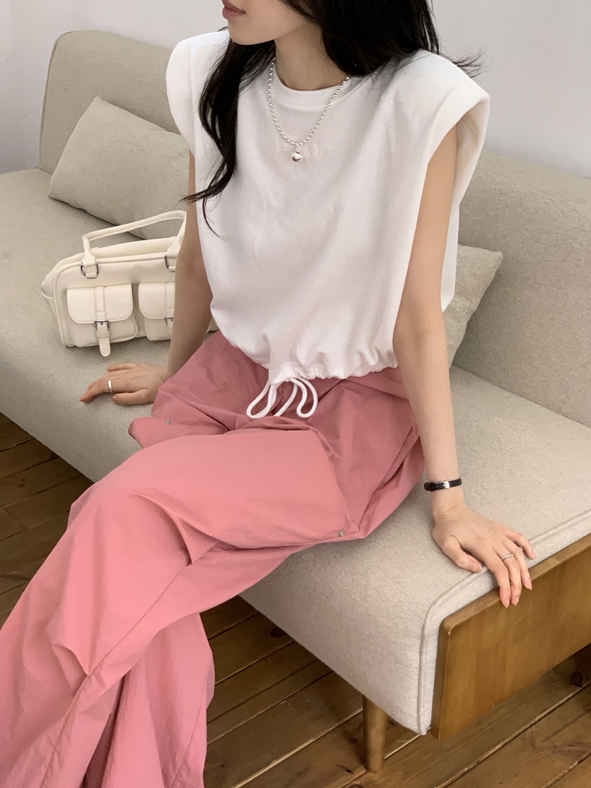 BOUND.A韓國直郵㊣東大門實拍女裝新品人氣時尚25春夏休閑褲BOUND.A休閑褲