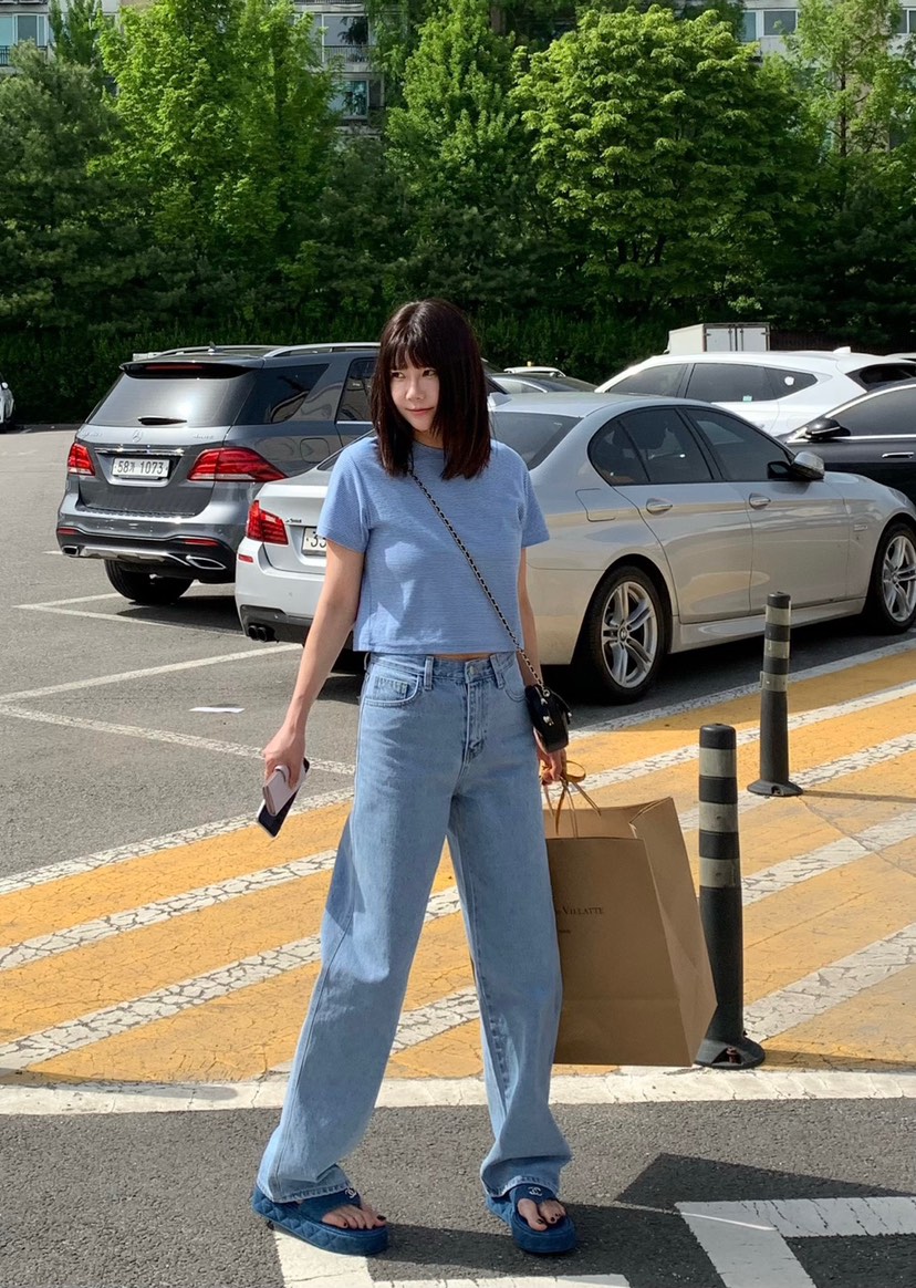 COURGETTE直郵韓國代購㊣女裝新款25春夏時尚休閑人氣熱賣T恤COURGETTET恤