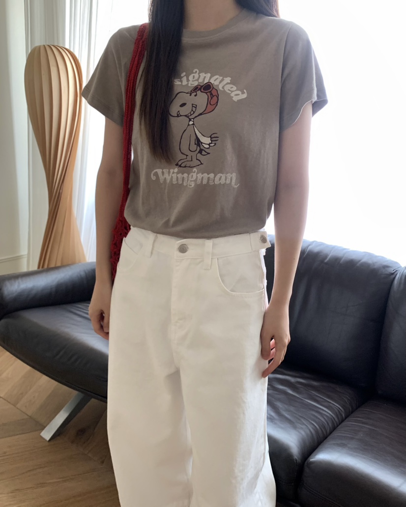 PEBBLE韓國直郵㊣東大門實拍女裝新款推薦25春夏熱賣時尚T恤PEBBLE/LAYERT恤
