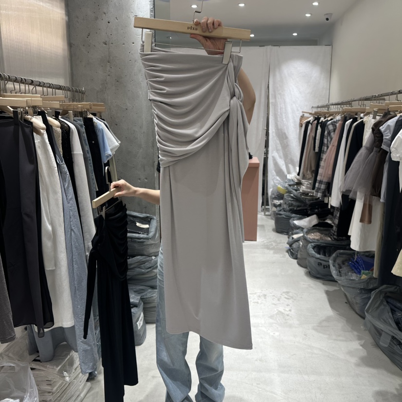 PITA韓國直郵㊣東大門實拍女裝新款休閑推薦25春夏人氣長裙THE VERLIN/piTa長裙圖色1