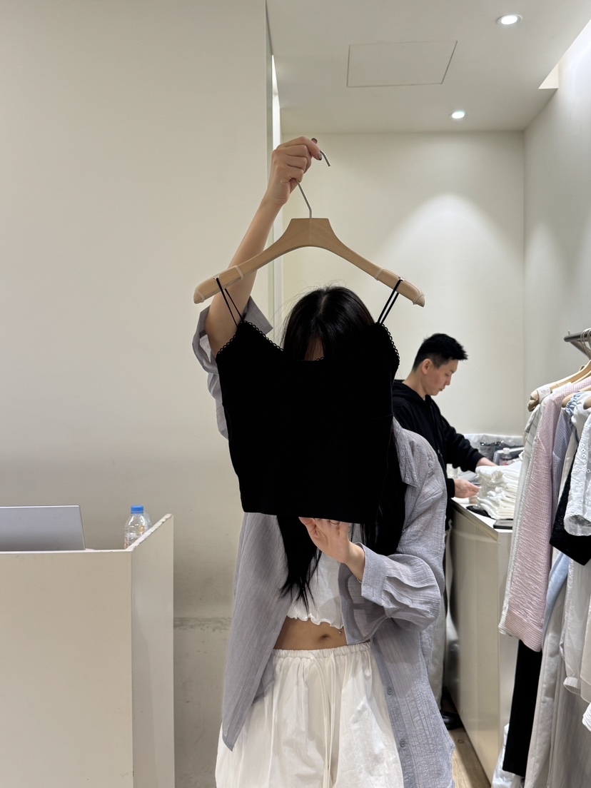 FLOWER-L韓國㊣直郵東大門代購女裝新款人氣熱賣推薦吊帶背心FLOWER吊帶/背心圖色3