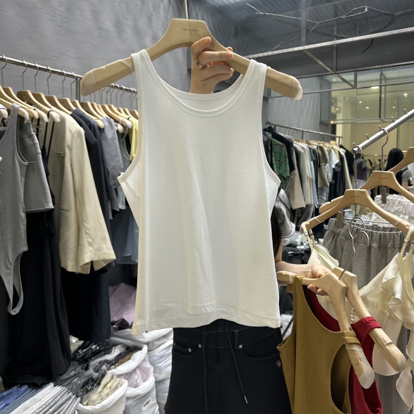 UOOV直郵韓國代購㊣女裝新款休閑推薦25春夏時尚人氣吊帶背心UOOV吊帶/背心
