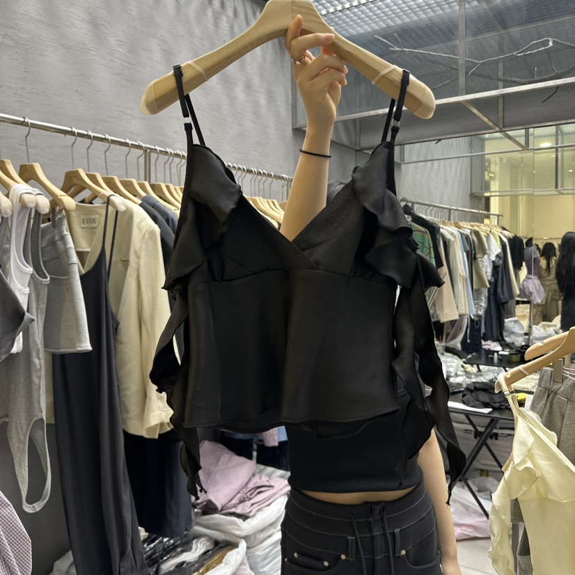UOOV直郵韓國代購㊣女裝新款人氣時尚25春夏休閑推薦吊帶背心UOOV吊帶/背心