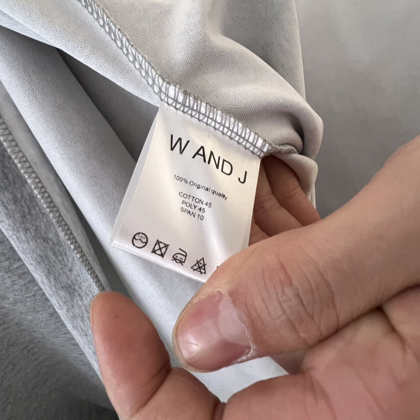 W AND J直郵韓國代購㊣女裝新品25春夏人氣休閑推薦連衣裙W AND J連衣裙