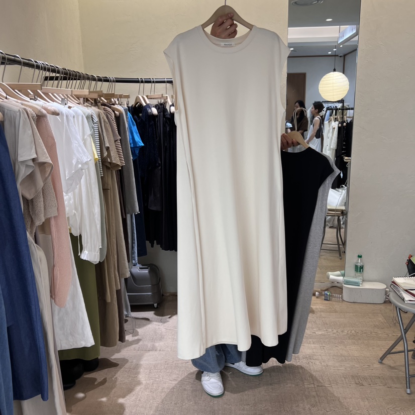 W AND J直郵韓國代購㊣女裝新品25春夏人氣休閑推薦連衣裙W AND J連衣裙圖色1