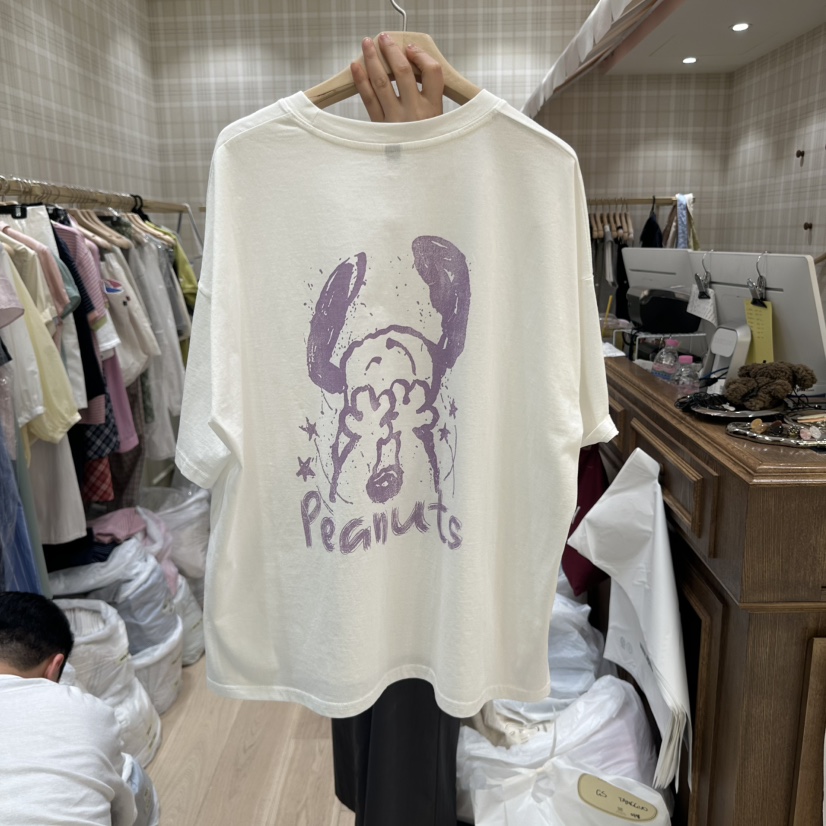 OURMOMENT韓國㊣直郵東大門代購女裝新品熱賣25春夏推薦T恤OURMOMENTT恤