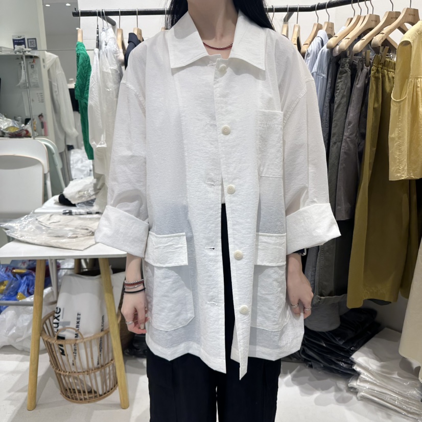 MOWER韓國直郵㊣東大門實拍女裝新品時尚25春夏推薦休閑夾克MOWER夾克圖色1