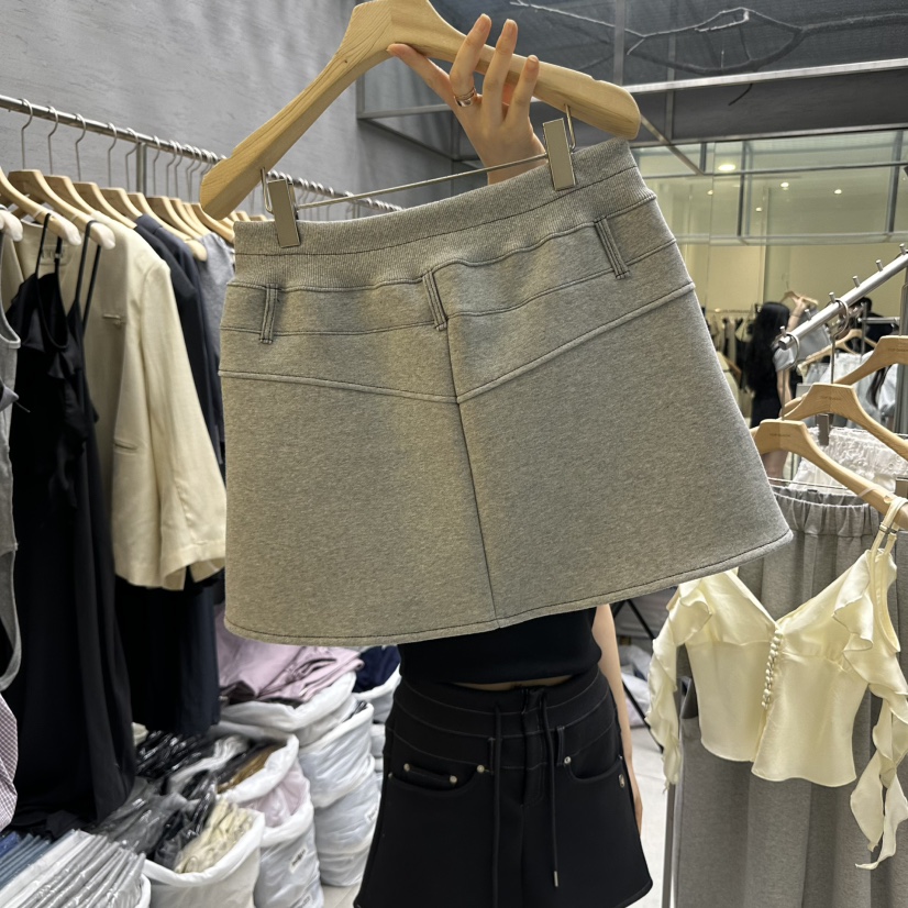 UOOV直郵韓國代購㊣女裝新品時尚熱賣推薦休閑人氣25春夏短裙UOOV短裙