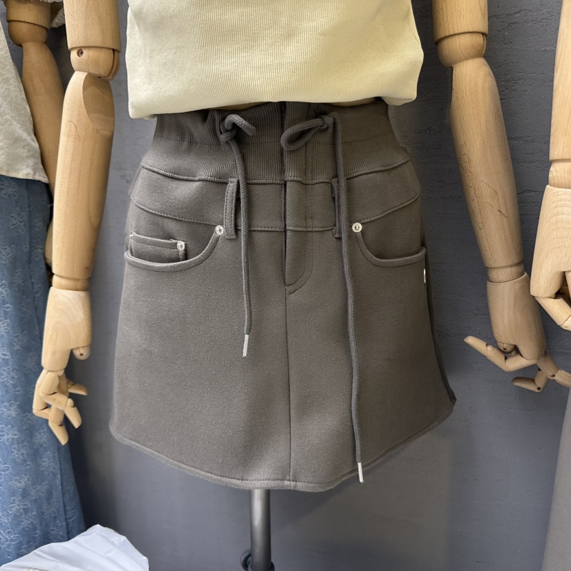 UOOV直郵韓國代購㊣女裝新品時尚熱賣推薦休閑人氣25春夏短裙UOOV短裙