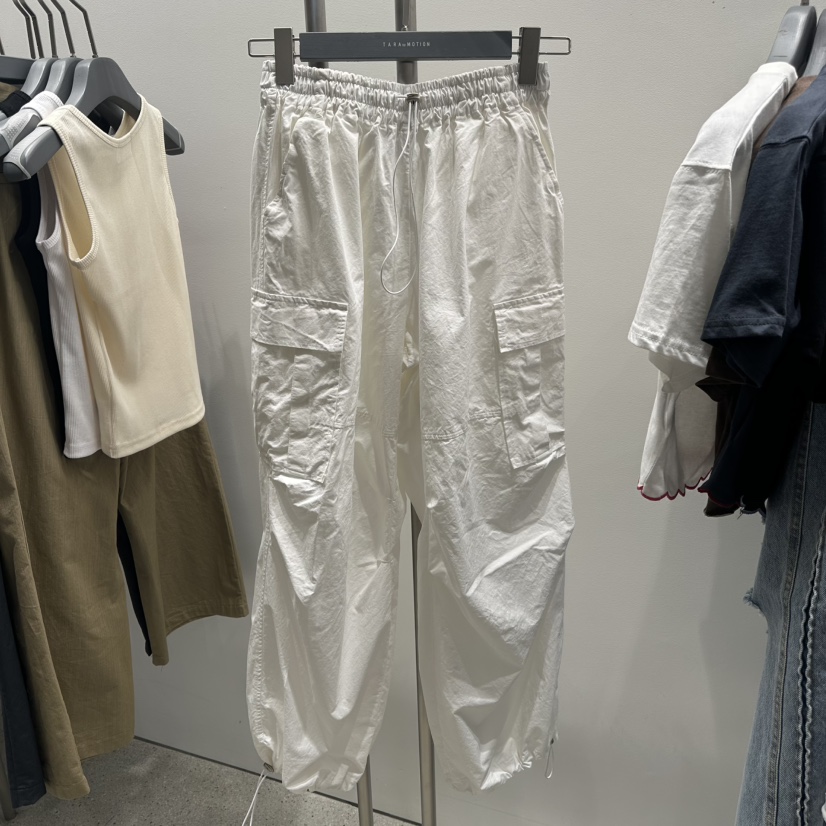 TARABY MOTION直郵韓國代購㊣女裝新品推薦25春夏休閑褲口袋TARABY MOTION休閑褲