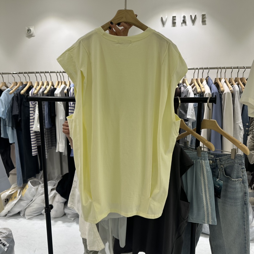 VERVE直郵韓國代購㊣女裝新款時尚推薦25春夏人氣休閑熱賣T恤VERVET恤