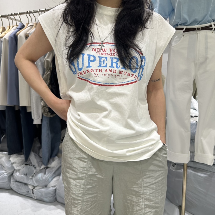 VERVE直郵韓國代購㊣女裝新款時尚推薦25春夏人氣休閑熱賣T恤VERVET恤圖色1