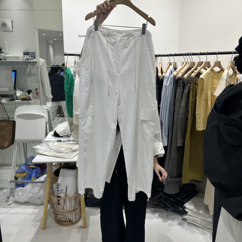 MOWER直郵韓國代購㊣女裝新款休閑人氣時尚推薦25春夏休閑褲MOWER休閑褲圖色1