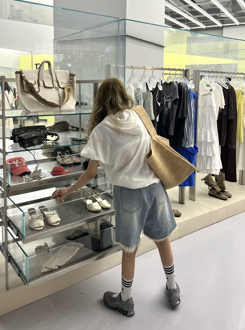 ZEROZERO韓國直郵㊣東大門實拍女裝新品人氣休閑時尚短褲復古ZEROZERO短褲