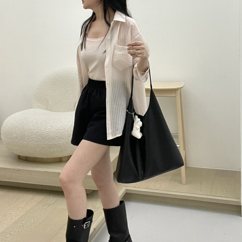 ALLVIBE韓國直郵㊣東大門實拍女裝新品推薦25春夏襯衫蕾絲衫ALLVIBE襯衫/蕾絲衫