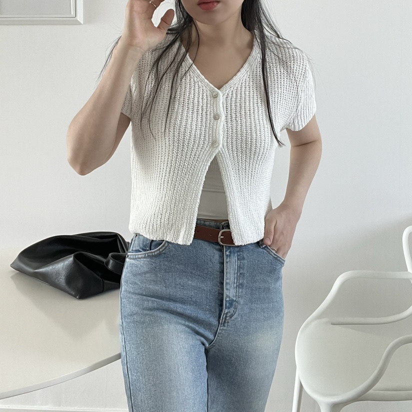 ALLVIBE韓國直郵㊣東大門實拍女裝新品25春夏時尚人氣針織衫ALLVIBE針織衫