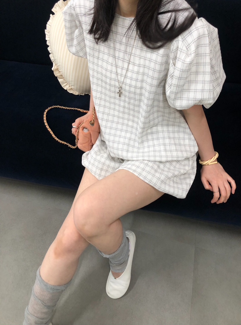 MELTED-P韓國直郵㊣東大門實拍女裝新品熱賣休閑襯衫蕾絲衫MELTED-P襯衫/蕾絲衫