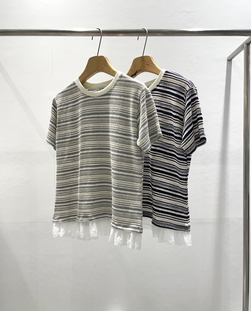 ALLVIBE韓國直郵㊣女裝新品25春夏熱賣人氣推薦時尚休閑T恤ALLVIBET恤