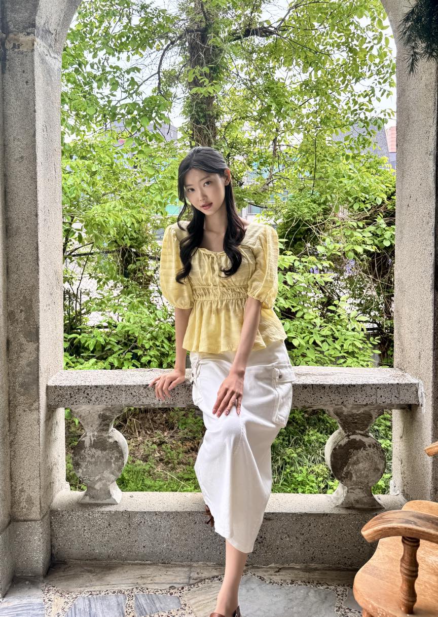 AVEC-OT韓國直郵㊣東大門實拍女裝新品人氣休閑襯衫蕾絲衫AVEC-OT襯衫/蕾絲衫
