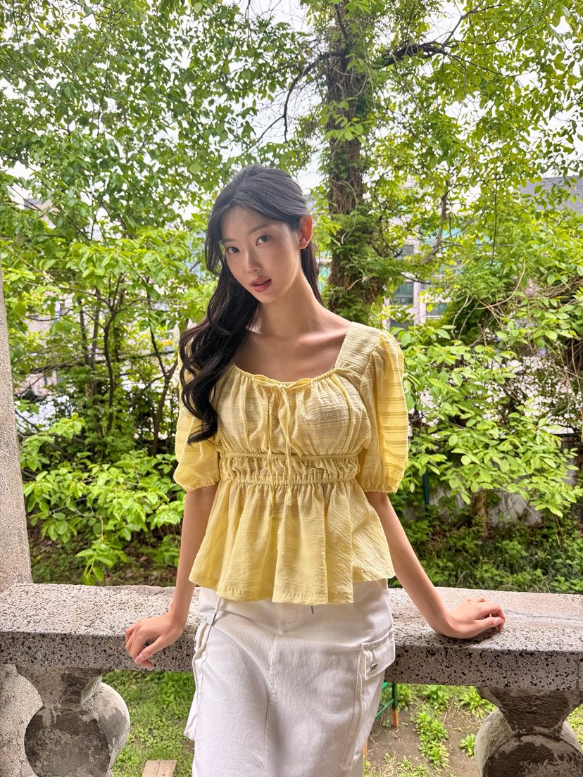 AVEC-OT韓國直郵㊣東大門實拍女裝新品人氣休閑襯衫蕾絲衫AVEC-OT襯衫/蕾絲衫圖色3