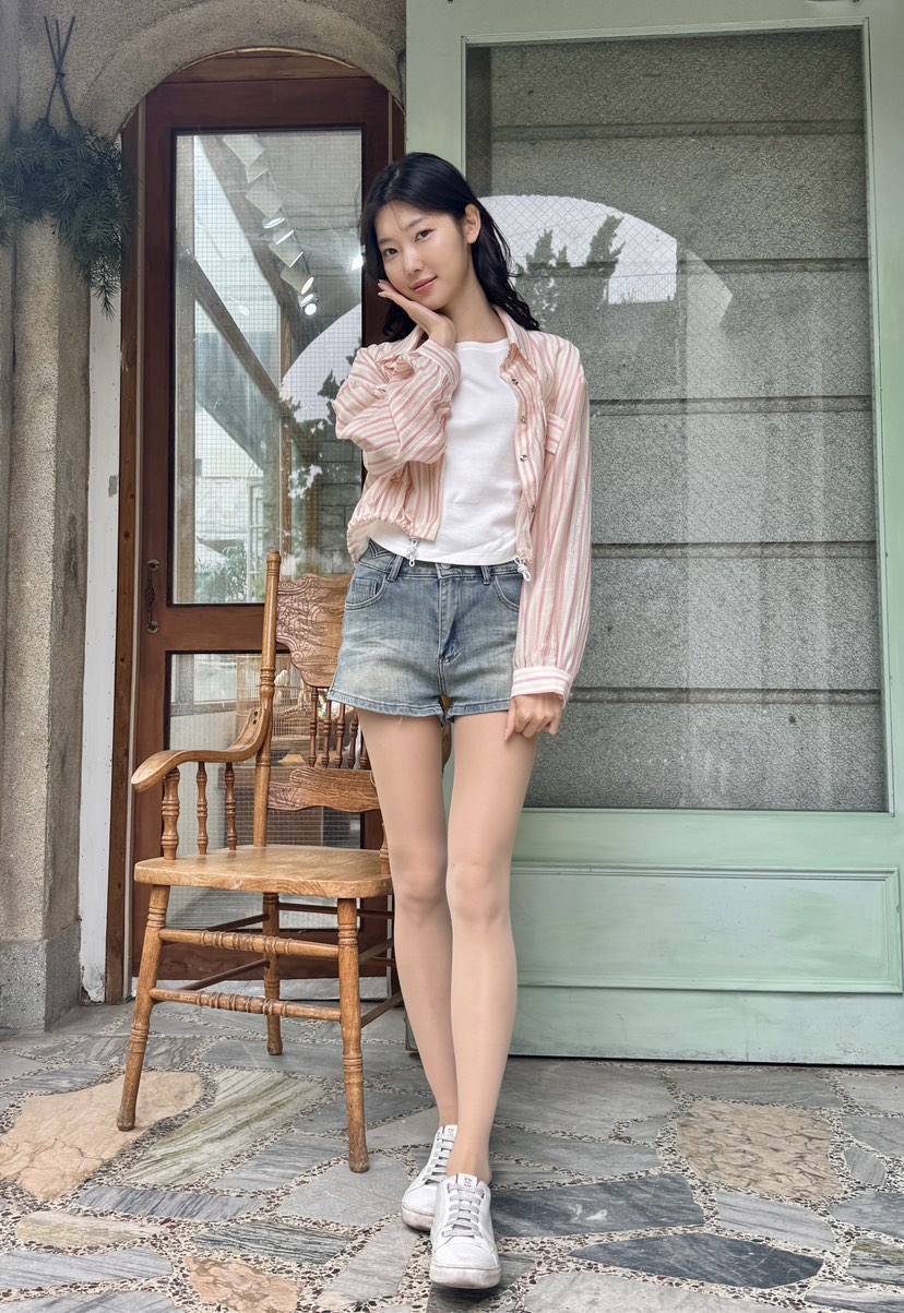 AVEC-OT韓國㊣直郵東大門代購女裝新品25春夏人氣時尚短褲AVEC-OT短褲