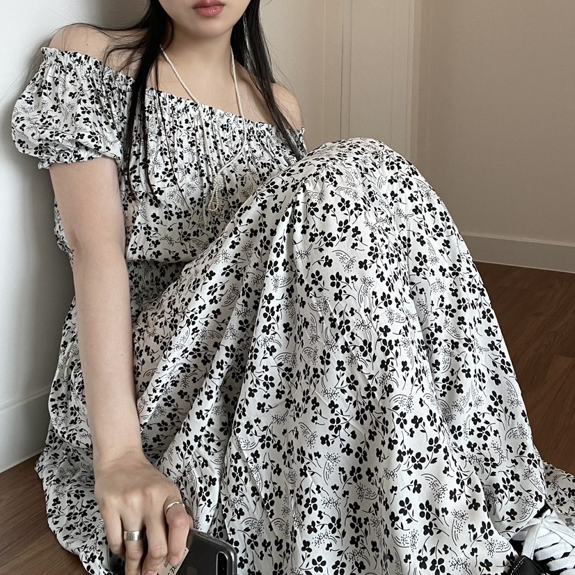 ALLVIBE韓國直郵㊣女裝新款人氣熱賣休閑推薦25春夏時尚連衣裙ALLVIBE連衣裙