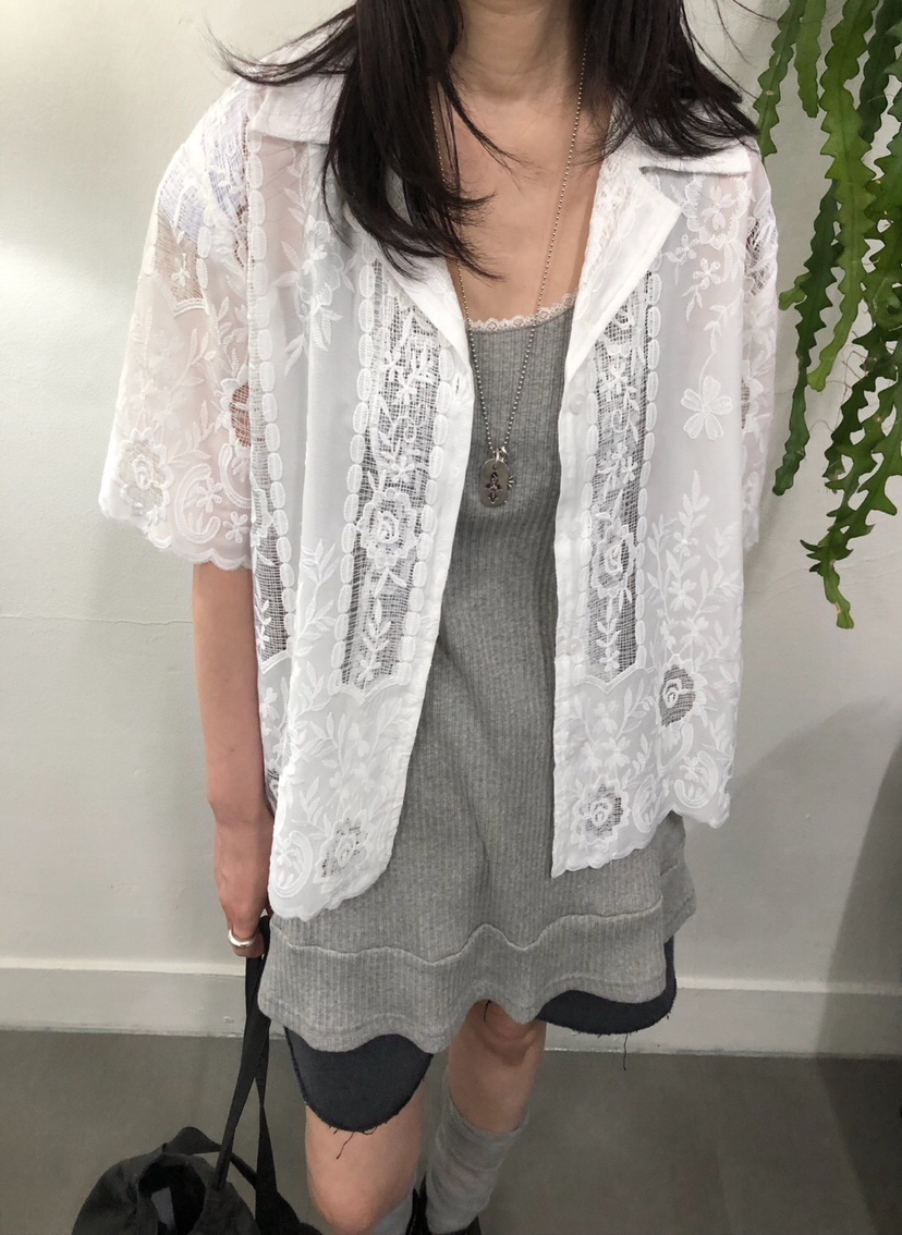 MELTED-P韓國直郵㊣東大門實拍女裝新款25春夏人氣襯衫蕾絲衫MELTED-P襯衫/蕾絲衫