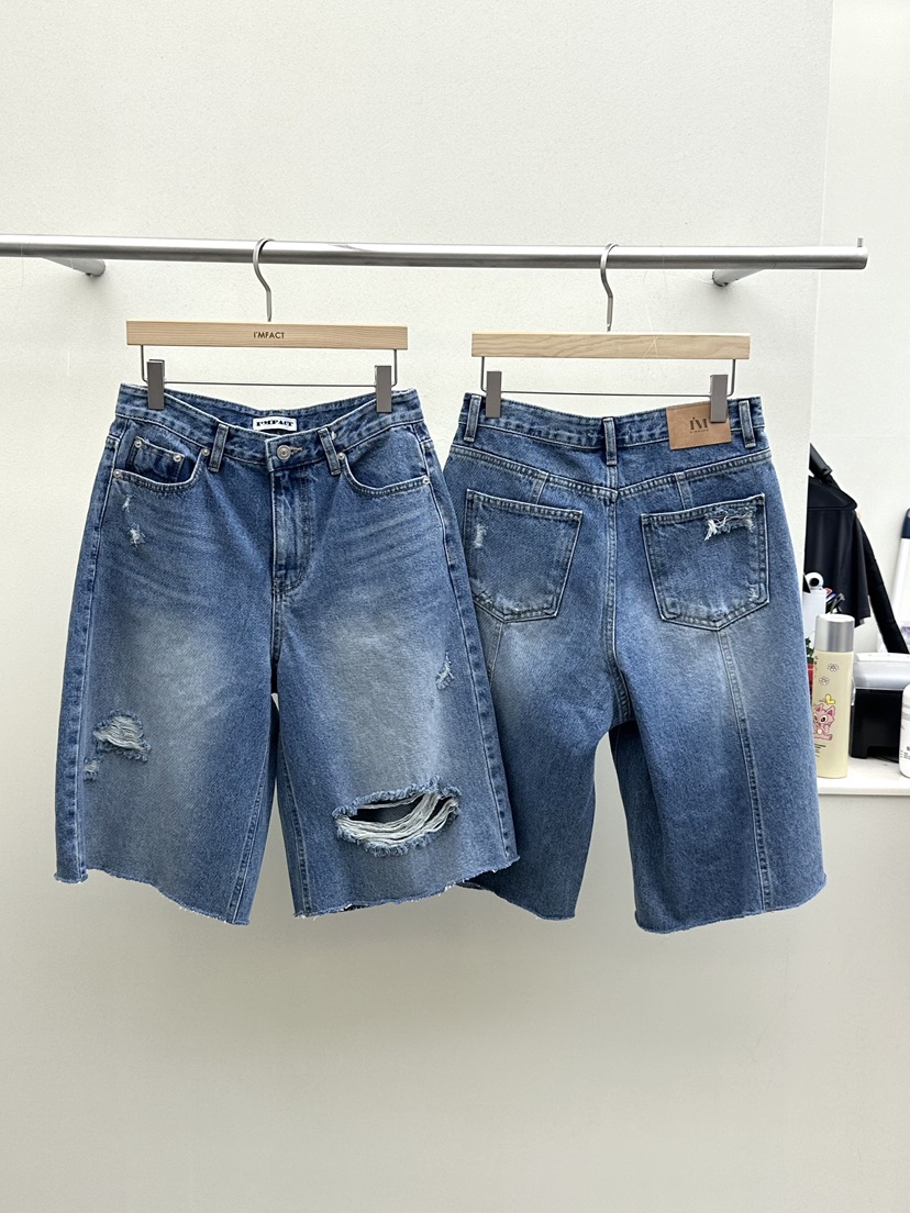 I MFACT直郵韓國代購㊣女裝新品休閑時尚人氣熱賣推薦短褲I MFACT短褲
