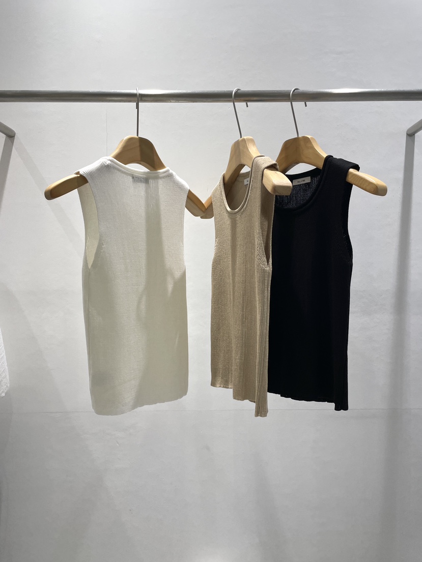 ALLVIBE韓國㊣直郵東大門代購女裝新品推薦休閑25春夏吊帶背心ALLVIBE吊帶/背心