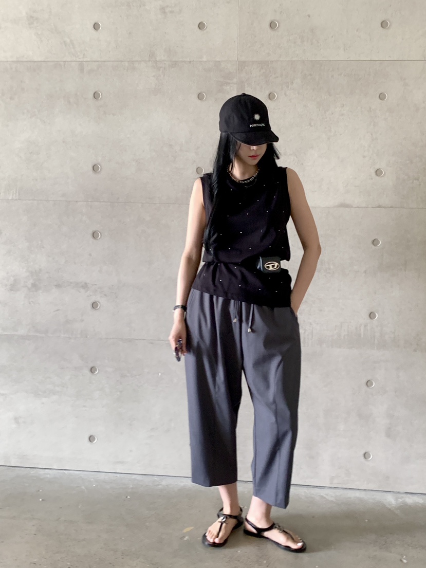DAVICHI韓國直郵㊣女裝新款人氣時尚熱賣休閑推薦25春夏休閑褲DAVICHI休閑褲