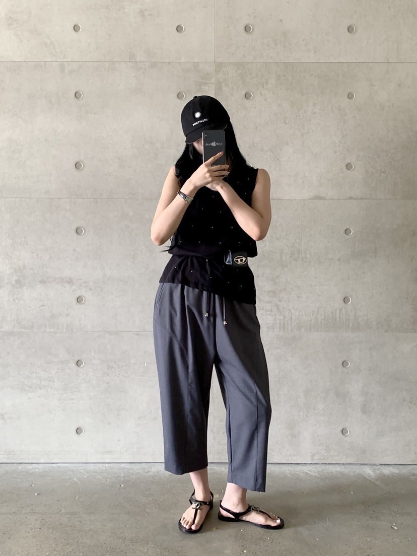 DAVICHI韓國直郵㊣女裝新款人氣時尚熱賣休閑推薦25春夏休閑褲DAVICHI休閑褲