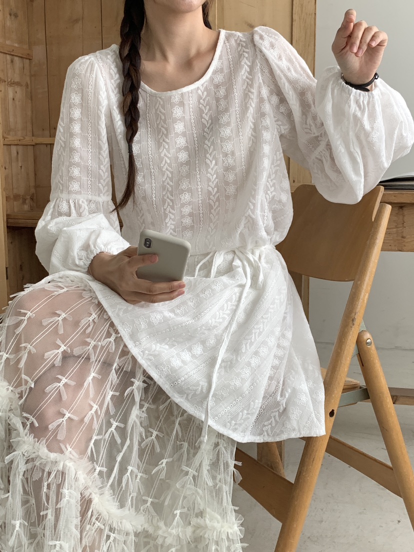 PARSLEY直郵韓國代購㊣女裝新款推薦熱賣25春夏連衣裙含腰繩Daze連衣裙