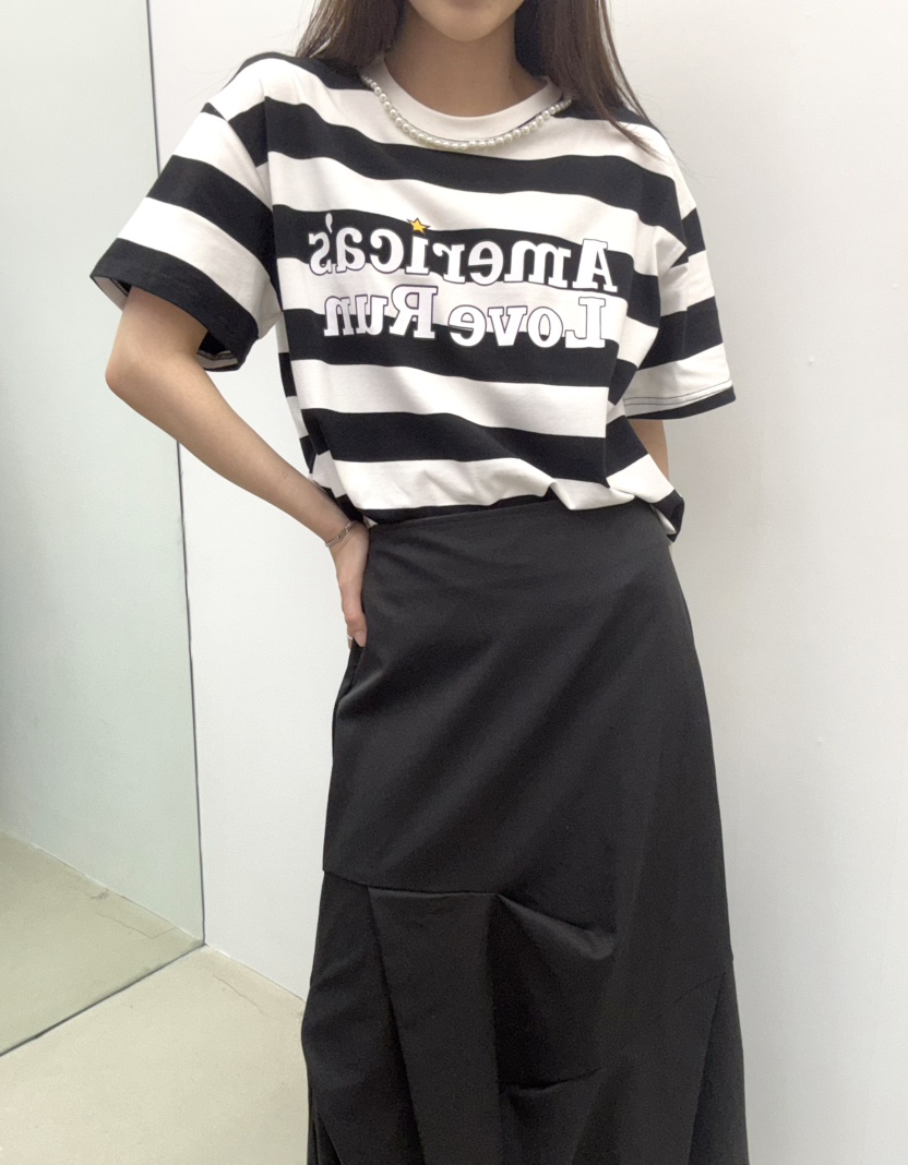 JMIND直郵韓國代購㊣女裝新款休閑推薦25春夏熱賣人氣時尚T恤JMINDT恤