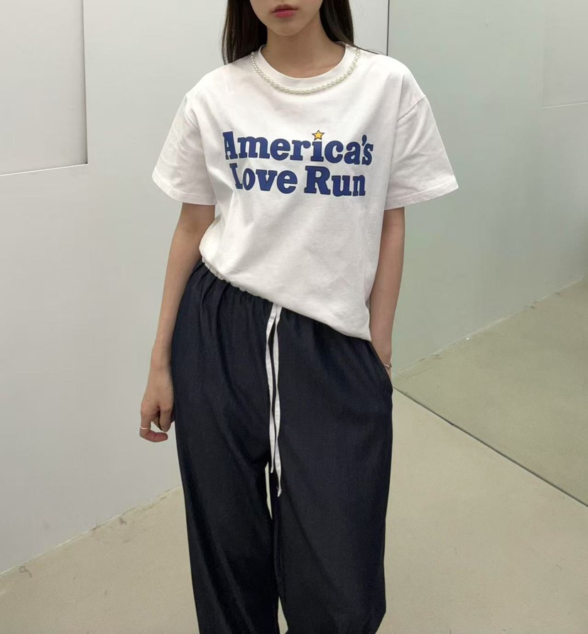 JMIND直郵韓國代購㊣女裝新款休閑推薦25春夏熱賣人氣時尚T恤JMINDT恤
