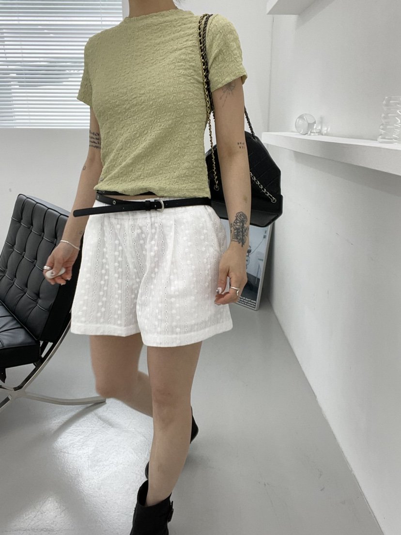 GLITTER韓國直郵㊣東大門實拍女裝新款推薦熱賣休閑25春夏T恤GLITTERT恤