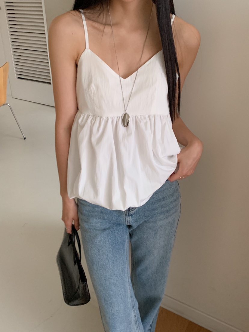 ROUGH韓國直郵㊣東大門實拍女裝新款25春夏人氣吊帶背心緊身ROUGH吊帶/背心