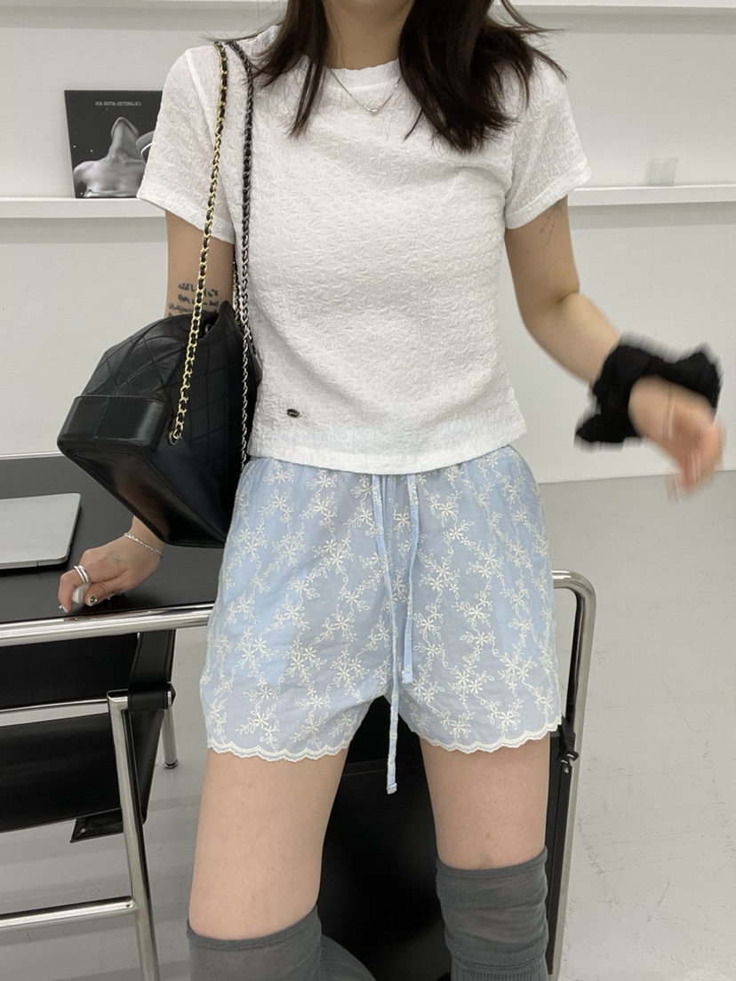GLITTER直郵韓國代購㊣女裝新品休閑時尚推薦熱賣人氣25春夏短褲GLITTER短褲
